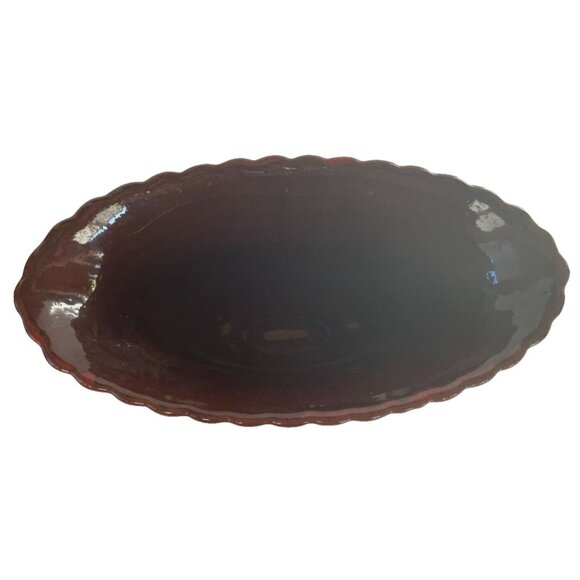 Vintage Mid-Century Red Drip Glaze Planter – Evangeline Canuck Pottery #913 - Picture 7 of 7